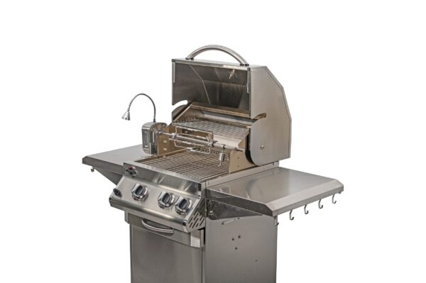 Jackson Grills - Lux 400 Stainless Steel Gas Grill Cart - Image 3