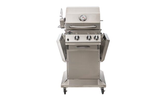 Jackson Grills - Lux 400 Stainless Steel Gas Grill Cart - Image 5