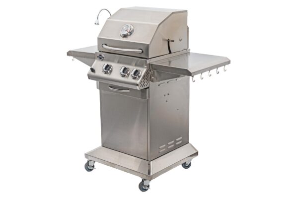 Jackson Grills - Lux 400 Stainless Steel Gas Grill Cart - Image 4