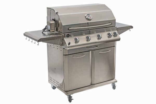 Jackson Grills - Lux 700 Stainless Steel Gas Grill Cart - Image 4