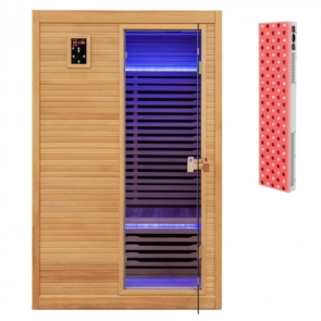 Costaway-Infrared-2-Person-Sauna-01