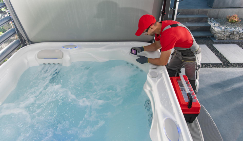 Hot tub maintenance