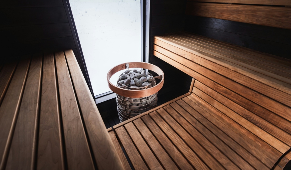 outdoor sauna
