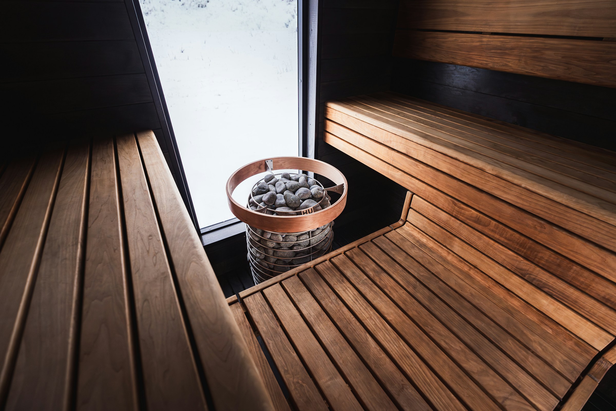 outdoor sauna
