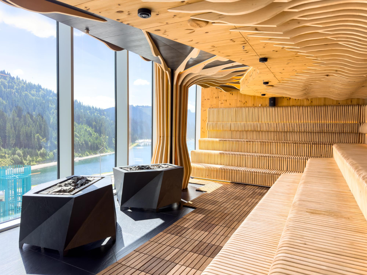 outdoor sauna