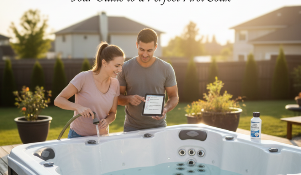 hot tub startup checklist