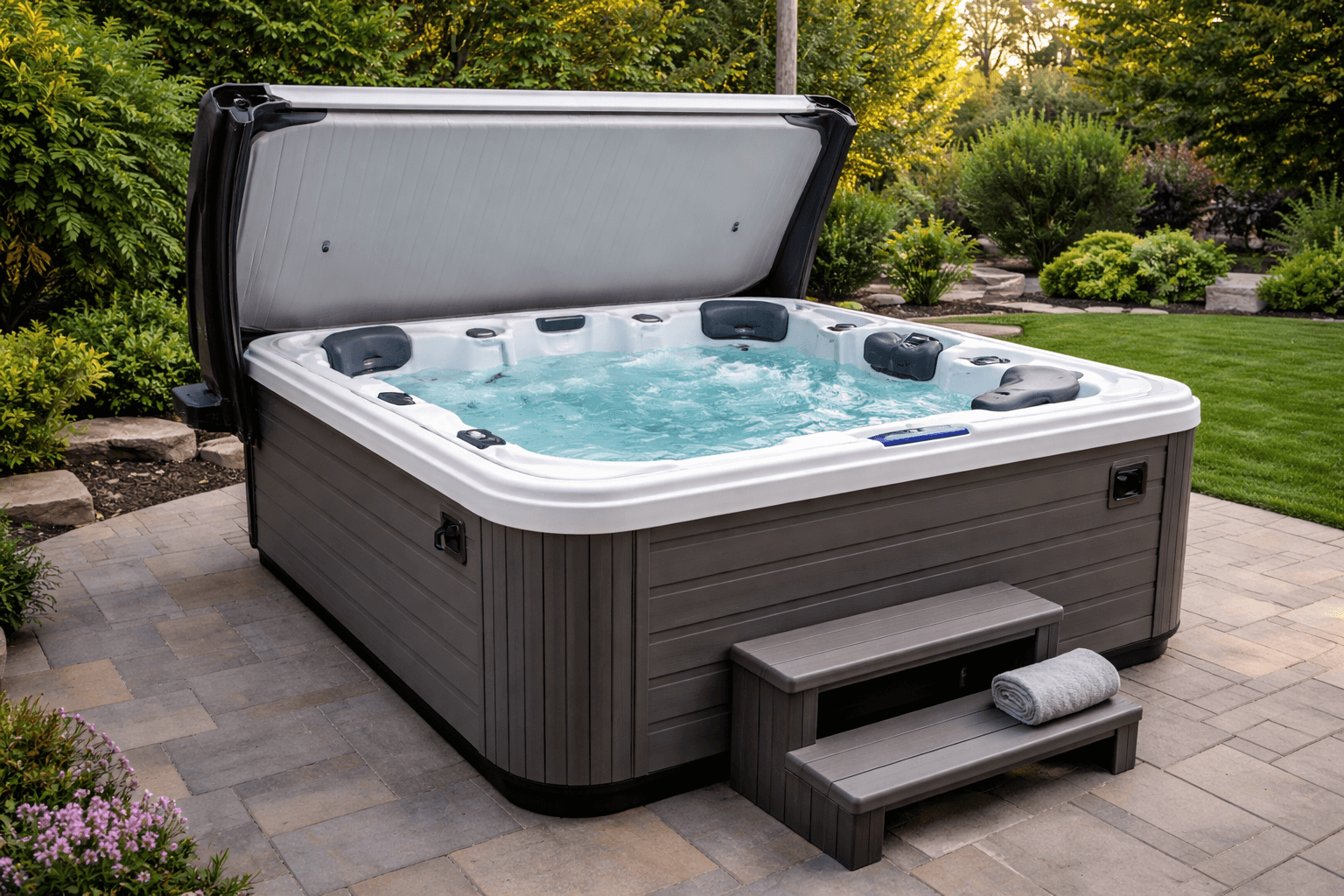 reopen hot tub