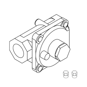 Delta Heat NG Conversion Kit for DHSB, LP to NG