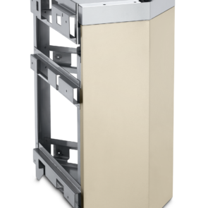 Crown Verity Infinite Series 45 Degree Corner Cabinet in Alberta Wheatfield