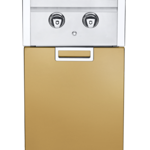 Crown Verity Infinite Series Cabinet Module With Dual Side Burner & 2 Single Drawers in Grand Canyon Gold