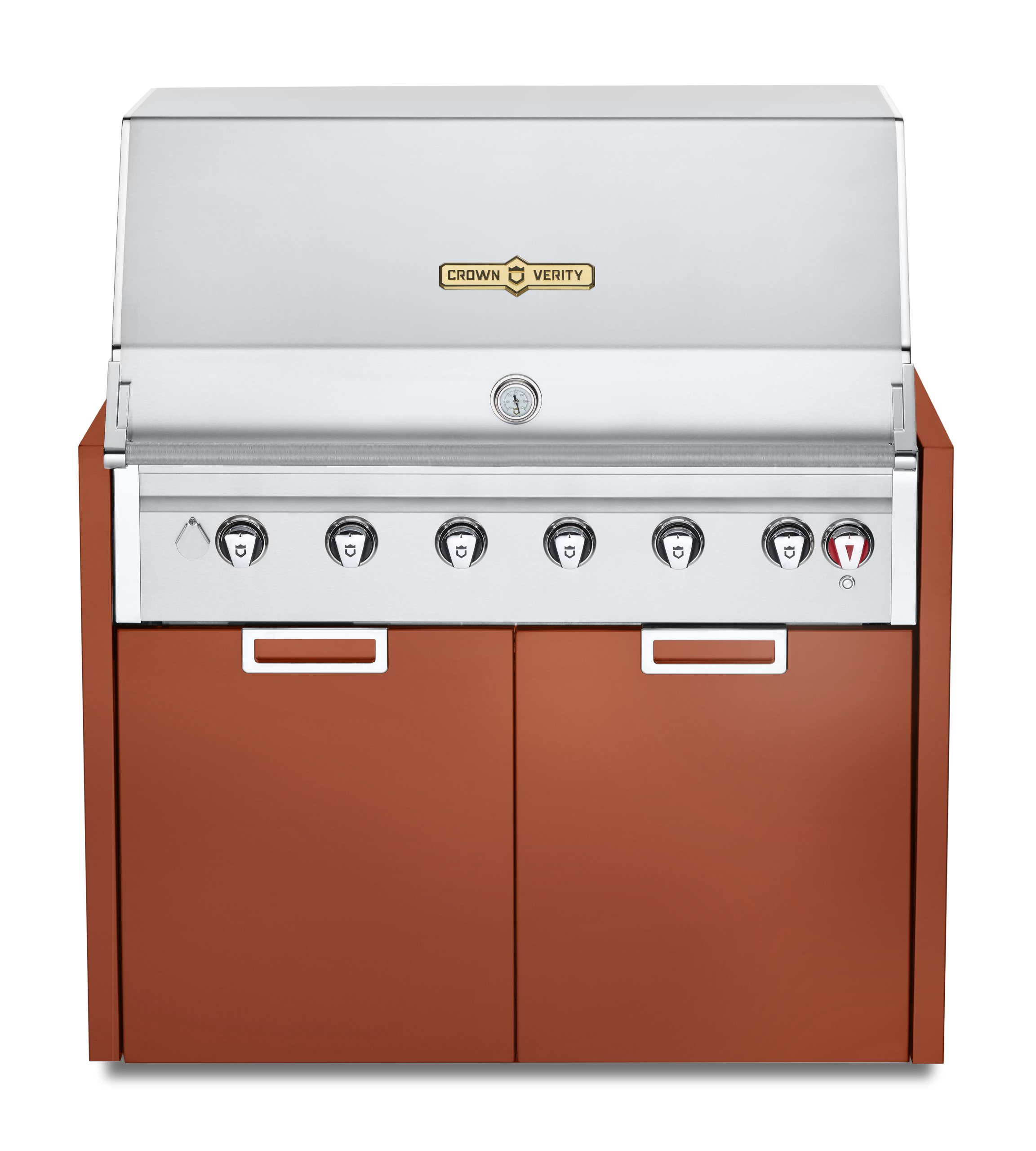 Crown Verity 42" Infinite Series Modular Grill in Red Rock Sandstone