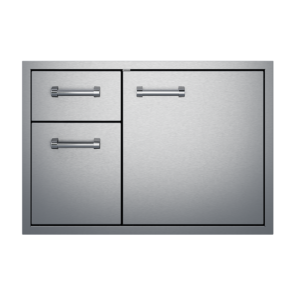 30" Delta Heat Door 2-Drawer Combo