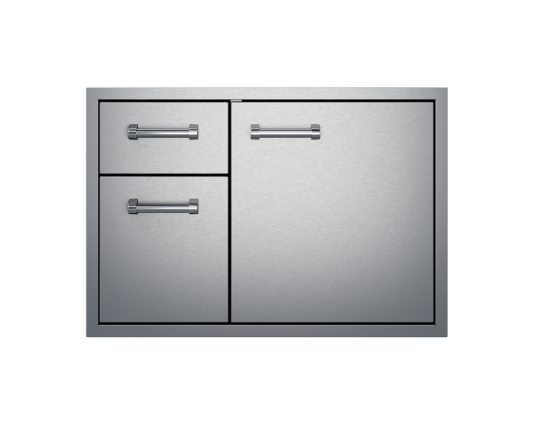 30" Delta Heat Door 2-Drawer Combo