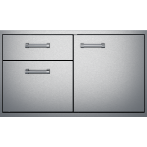 36" Delta Heat Door 2-Drawer Combo