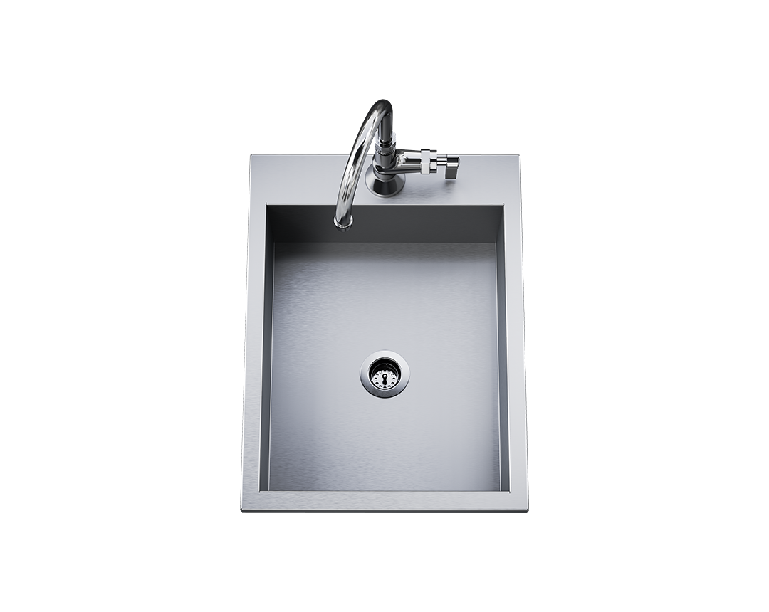 15" Delta Heat Outdoor Sink