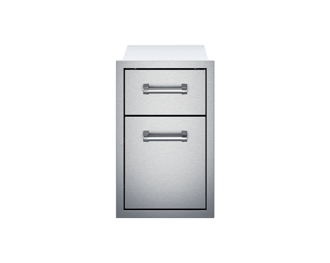 13" Delta Heat Double Drawer