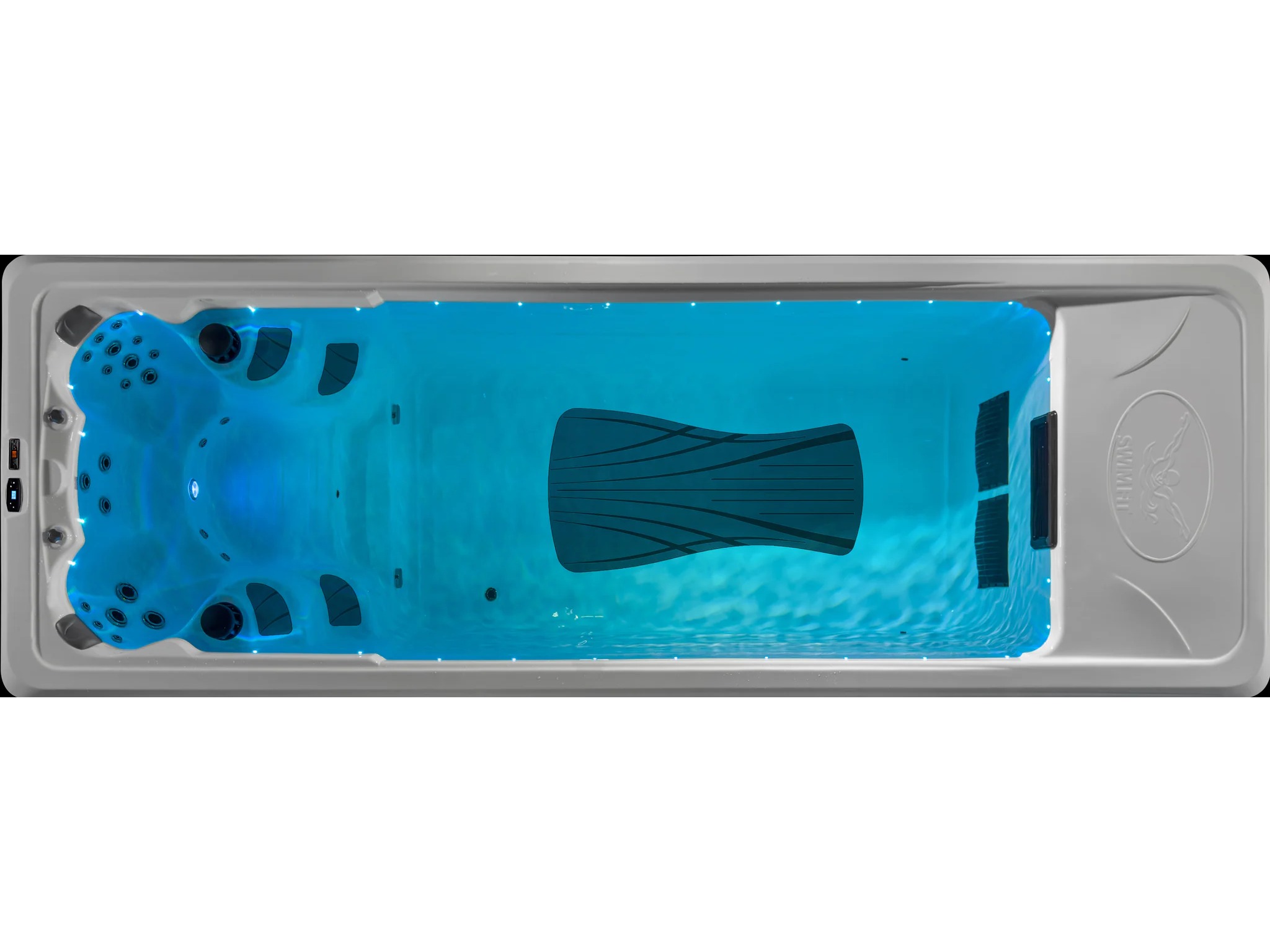 Swim Fit Olympian swim spa top view