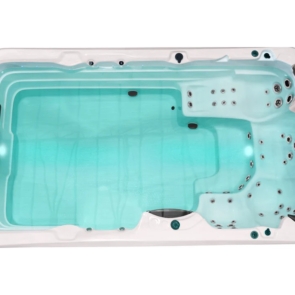 Vortex Aqualounge Pro 13 ft swim spa top view